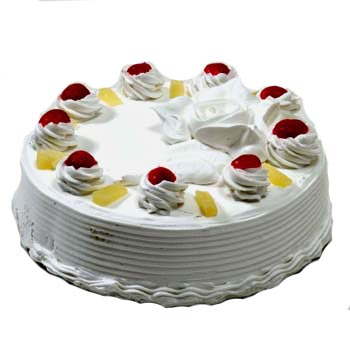 Regular Pine apple cake delivery in Bhopal