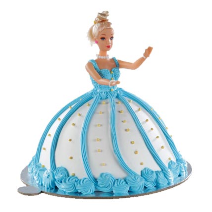 Adorable Barbie Doll Cake 2kg
