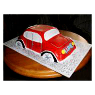 3kg Car Shape Cake delivery in Indore
